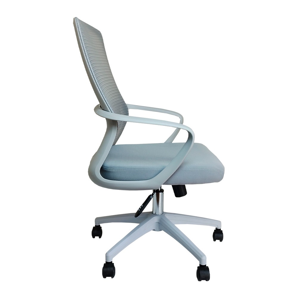 Cadeira Diretor My Chair Giratoria Nylon Tela Mesh – Cinza