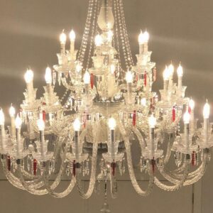 LUSTRE MODELO BACCARAT 36 BRAÇOS 4