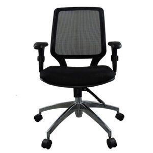 cadeira-diretor-para-escritorio-base-giratoria-aluminio-tela-mesh-staff-preta-frontal