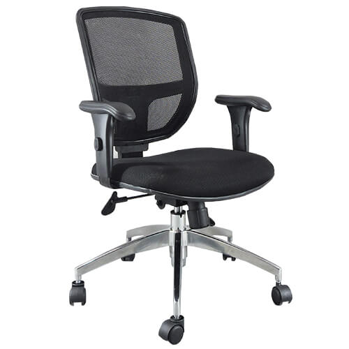 cadeira-diretor-para-escritorio-ergonomica-base-giratoria-aluminio-tela-mesh-call-chair-preta-perfil