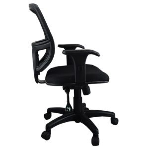 cadeira-diretor-para-escritorio-ergonomica-base-giratoria-nylon-tela-mesh-call-chair-preta-lado