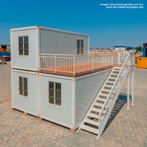 Casa Modular Container com Varanda 03