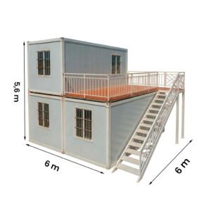 Casa Modular Container com Varanda 01